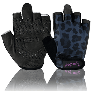 Black Leopard Fitness Gloves