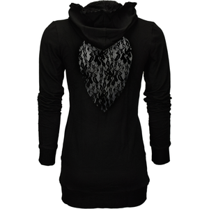 Hourglass Hoodie in Black