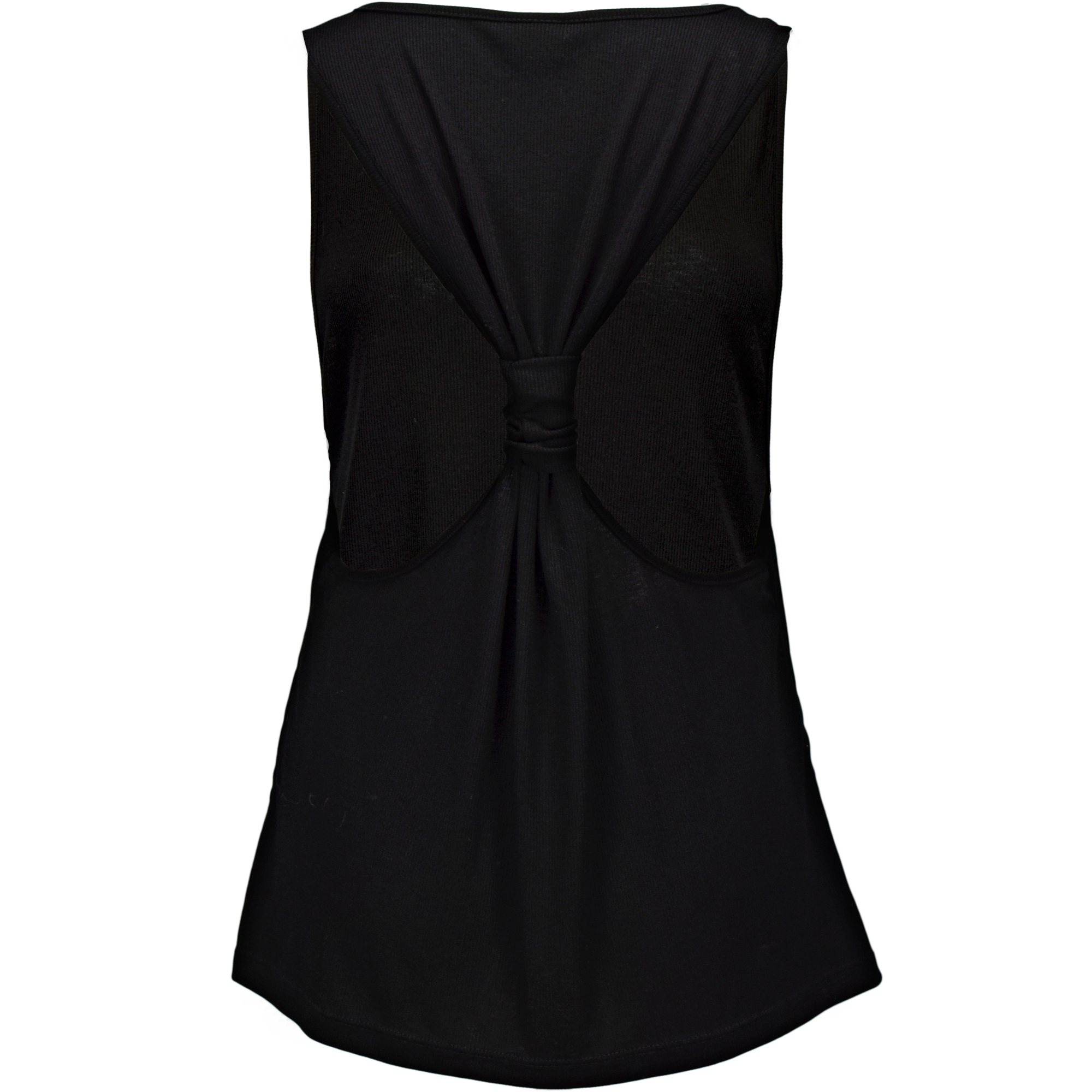 Inspired Activewear | Tie-Back Tunic Tank in Black | Gym Girl M / Black Inspired Activewear | Tie-Back Tunic Tank in Black | Gym Girl M / Black